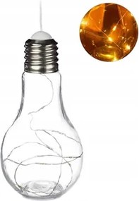 Relaxdays Dekoráció Üveg Led Izzó