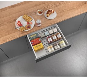 Rozsdamentes acél fűszertartó állvány Lava – Metaltex