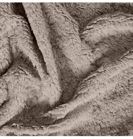 EMI kétoldalú homokszínű pléd 130x160cm