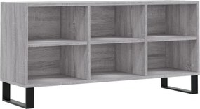 vidaXL szürke sonoma színű szerelt fa TV-szekrény 103,5x30x50 cm