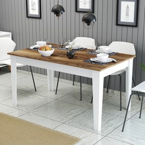 Étkező asztal Milan 520 - Walnut, White