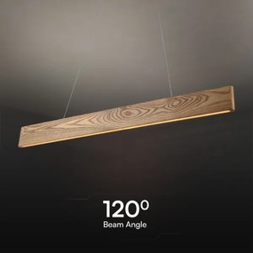 LED Csillár zsinóron LED/24W/230V 3000K barna