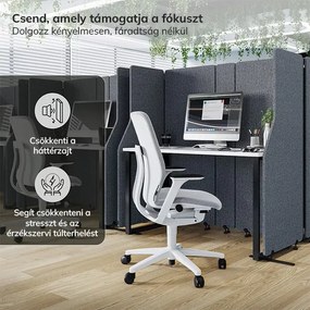 akusztikus falpanel SADIE Carbon Fog 260/145 cm