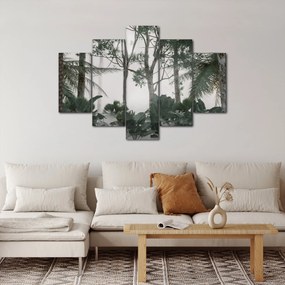 Kép - dzsungel a reggeli ködben (150x105 cm)
