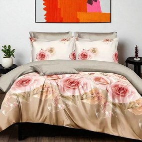 Ágynemű GERAN PINK ROSES 7 részes 140X200 cm