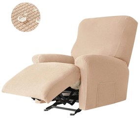 Relax Fotel Huzat (enyhén vízlepergető, 1 üléses, bézs, rugalmas)