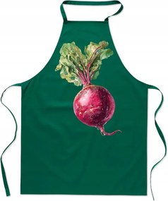 Konyhai kötény Cékla Piros Zöldség Divatos Ajándék Szakács