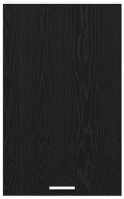 Függő szekrény Riga Fekete tölgy és fehér 50 x 31 x 80 cm