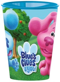 Azúrkék nyomok Play műanyag pohár 260 ml