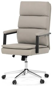 Irodai szék bézs műbőrrel. KA-D8104 SIL