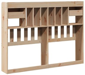 tömör fenyőfa fejtámla tárolóval 160 cm