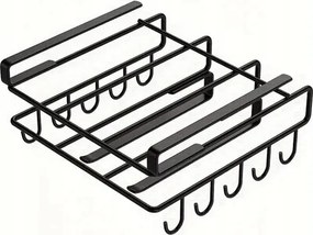 Felakasztható konyhai rendszerező akasztó akasztókkal Papír akasztó