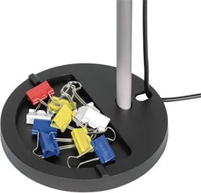 Asztali lámpa, LED, szabályozható, MAUL Kit, fekete-ezüst (VLM82002)