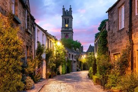 Fotográfia Circus Lane, Edinburgh, Scotland, joe daniel price