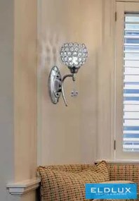 UNIVERSO Fali lámpa 1-karos 1xG9 Max.60W D170x280mm IP20 Arany