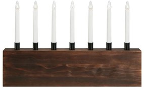 Barna karácsonyi fénydekoráció Albero – Markslöjd