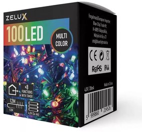 Zelux 100 Led 12m Karácsonyi Világítás MC