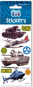 Tank, repülő matrica arany díszítéssel