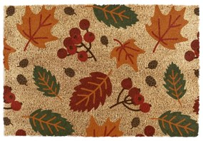 Kókuszrost lábtörlő 40x60 cm Autumn Leaves – Artsy Doormats