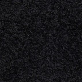 15 db fekete lépcsőszőnyeg 56 x 17 x 3 cm