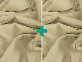 2x Lapmez EXKLUZÍV 90x200 cm-es krém