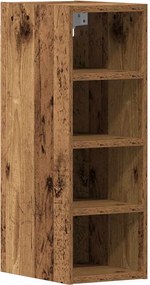 vidaXL “Riga” antik fa színű szerelt fa függőszekrény 20x29,5x60 cm