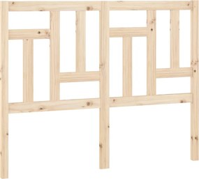 vidaXL tömör fenyőfa ágyfejtámla 205,5x4x100 cm