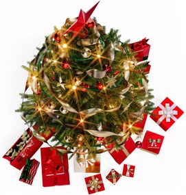 Deuba Mesterséges karácsonyfa 180 cm + fa állvány