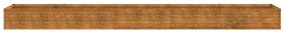 vidaXL corten acél kerti magaságyás 482x50x36 cm