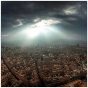 Poszterek 30x30 Városi táj Kilátás