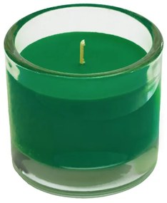 Üveggyertya MINNESOTA GREEN 9 cm sötétzöld