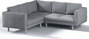 Dekoria Norsborg 4 személyes sarokkanapé huzat Ikea szürke