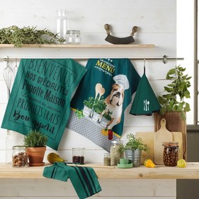 Pamut konyharuha 50x70 cm Hot dog – douceur d'intérieur