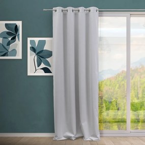 Világosszürke függöny 135x260 cm Quality – Casa Selección