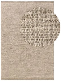 Gyapjú szőnyeg Rocco Taupe 300x400 cm