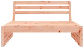 kerti tömör duglászfenyő középső kanapé 120 x 80 cm