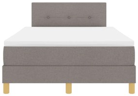 Box Spring Ágy Matraccal, Topszínű, 120x200 cm, Szövet
