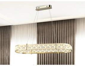 LED fényerőszabályozható kábeles csillár ENRIQUE LED/50W/230V 3000-6000K +távirányító
