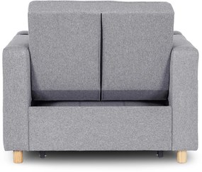 Ágyazható Fotel Szürke Kárpittal. SOLOR