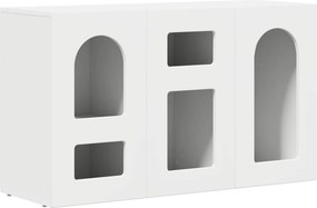 vidaXL Széf Fehér 100 x 35 x 59 cm Faanyag