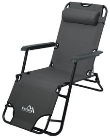 Cattara 13513 Összecsukható nyugágy Comfort,antracit, 155 x 61 cm