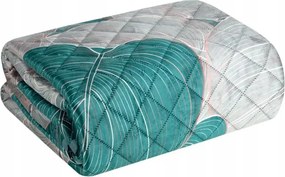 Bársony ágytakaró SALVIA4 170X210 menta türkiz