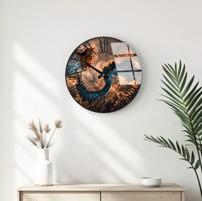 Üveg falióra, Ø40 cm – Huhu327