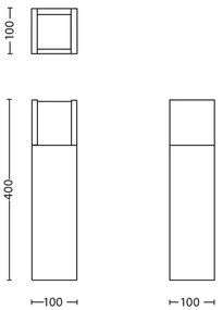 Philips 16462/93/16 - LED Kültéri lámpa MYGARDEN ARBOUR LED/6W/230V IP44