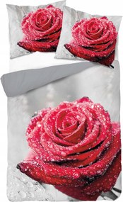 Ágyneműhuzat Garnitúra 160x200 Ágyneműhuzat Virágok Rózsa 4184A