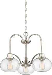 Elstead Lighting QUOIZLE QZ-TRILOGY3-BN Csillár 3x60W/E27