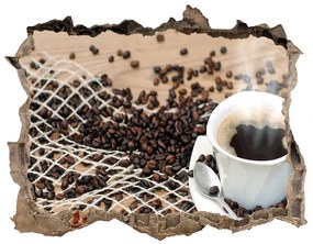 Lyuk 3d fali matrica Kávé és kávébab nd-k-45865517