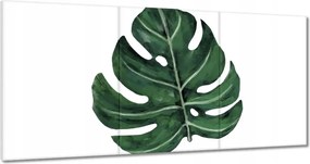 Vászonkép 120x60 Monstera Zöld levél