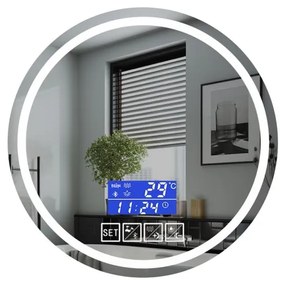 IREDA  Fürdőszobai tükör világítással 70 cm hangszóró