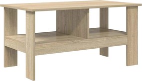 vidaXL Dohányzóasztal Sonoma tölgy 90 x 50 x 45 cm Faanyag